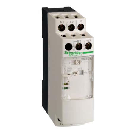 Picture of voltage measurement relay RM4-U - range 30..500 V - 24..240 V AC DC