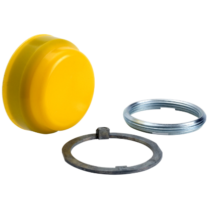 Picture of Dust boot, Harmony 9001K, Harmony 9001SK, yellow, 30 mm, for non illuminated push-button