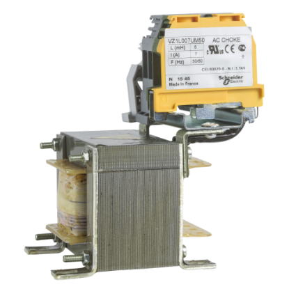Picture of line choke - 2 mH - 18 A - 1 phase - 30 W - for variable speed drive