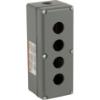 Picture of Empty enclosure control station, Harmony 9001K, Harmony 9001SK, aluminium, 4 cut outs, 30mm