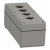 Picture of Empty enclosure control station, Harmony 9001K, Harmony 9001SK, aluminium, 4 cut outs, 30mm