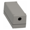 Picture of Empty enclosure control station, Harmony 9001K, Harmony 9001SK, aluminium, 4 cut outs, 30mm