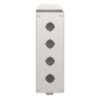Picture of Empty enclosure control station, Harmony 9001K, Harmony 9001SK, stainless steel, 4 cut outs, 30mm