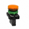Picture of Harmony XB5, Pilot light, grey plastic, orange, 22mm, universal LED, plain lens, 24V AC DC