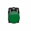 Picture of Harmony XB5, Pilot light, grey plastic, green, 22mm, universal LED, plain lens, 24V AC DC