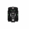 Picture of Harmony XB5, Pilot light, grey plastic, red, 22mm, universal LED, plain lens, 24V AC DC
