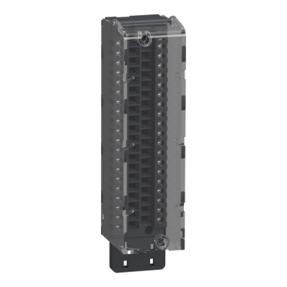 Picture of terminal block, Modicon X80, 40-pin removable caged