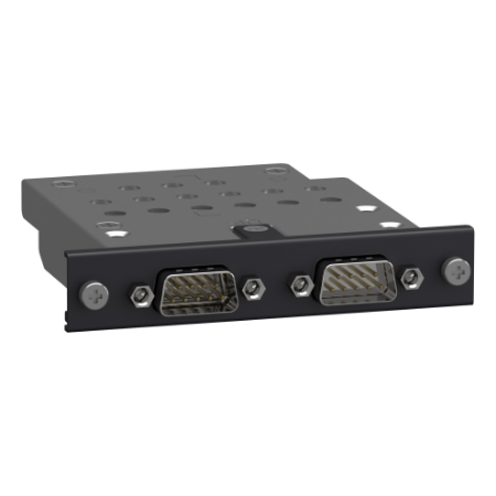 Picture of Expansion option, PS6000, 2 x D-Sub 9 pin plug connector, 2,400...115,200 bps