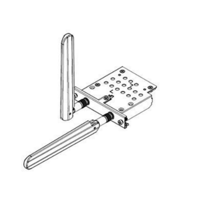 Picture of wireless module, Harmony P6, Expansion option, WiFi/Bluetooth + 2x antennas