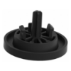 Picture of Push button cap, Harmony XB4, for 22mm push button, plastic, black, marked DOWN ARROW