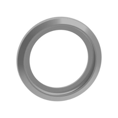 Picture of Metal Ring, Harmony XB4, Liquid spray protective washer, for flush mounted, grey, 30mm, NEMA hole