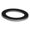 Picture of Metal Ring, Harmony XB4, Liquid spray protective washer, for flush mounted, grey, 30mm, NEMA hole
