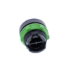 Picture of Harmony XB5, Push button head, plastic, flush, red, 22mm, spring return, marked STOP