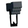 Picture of push in socket with clamp, Harmony Electromechanical Relays, for RXM relays, 12A 2CO, 6A 4CO, push in terminals, separate contact