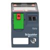 Picture of miniature plug in relay, Harmony Electromechanical Relays, 6A, 4CO, with LED, lockable test but to n, 120V AC