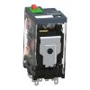 Picture of miniature plug in relay, Harmony Electromechanical Relays, 3A, 4CO, with LED, lockable test but to n, 230V AC