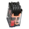 Picture of miniature plug in relay, Harmony Electromechanical Relays, 3A, 4CO, with LED, lockable test but to n, 230V AC