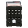 Picture of miniature plug in relay, Harmony Electromechanical Relays, 6A, 4CO, with LED, lockable test but to n, 230V AC