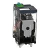 Picture of miniature plug in relay, Harmony Electromechanical Relays, 3A, 4CO, lockable test but to n, 24V DC