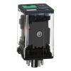 Picture of Harmony Electromechanical Relays, Universal plug in relay, 10A, 2CO, with LED, lockable test button, 230V AC