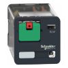 Picture of Harmony Electromechanical Relays, Universal plug in relay, 10A, 2CO, with LED, lockable test button, 230V AC