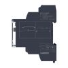 Picture of Harmony Timer Relays, Modular timing relay, 0.7A, 1CO, 0,1s..100h, on delay, solid state output, 24..240V AC DC