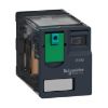 Picture of miniature plug in relay, Harmony Electromechanical Relays, 12A, 2CO, lockable test but to n, 24V DC