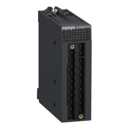 Picture of analog isolated high level input module, Modicon X80, 4 inputs, 0 to 20mA, 4 to 20mA, 10V positive or negative