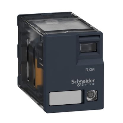 Picture of Miniature plug in relay, Harmony, 6A, 4CO, with LED, 230V DC