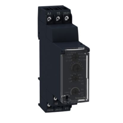 Picture of multifunction relay, Harmony Timer Relays, 8A, 2CO, 0.1s…100h, 24V DC or 24...240V AC DC