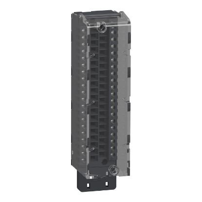 Picture of terminal block, Modicon X80, 40-pin removable caged, hardened