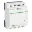 Picture of compact smart relay, Zelio Logic SR2 SR3, 10 IO, 100 to 240V AC, no clock, no display