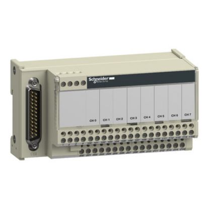 Picture of connection sub-base ABE7 - for distribution of 8 analog channels