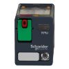 Picture of plug-in relay, Harmony electromechanical relays, 15A, 2CO, with LED, lockable test button, 120V AC