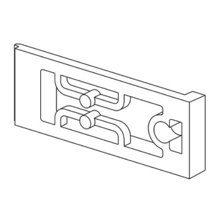 Picture of Modicon M172 Performance 12 clips-on lock for Panel Mounting