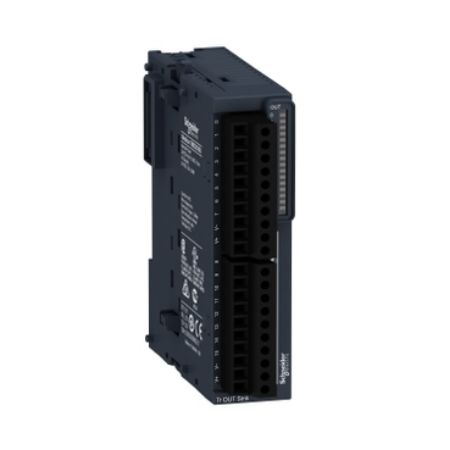 Picture of Modicon TM3, Discrete output module, 16 outputs transistor NPN (screw)