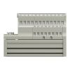 Picture of connection sub-base ABE7 - for distribution of 4 analog channels protected