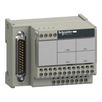 Picture of connection sub-base ABE7 - for distribution of 4 thermocouples