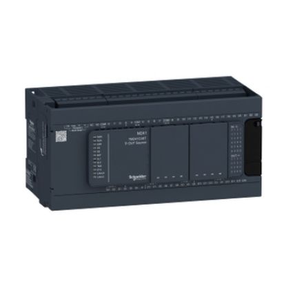 Picture of logic controller, Modicon M241, 40 IO, transistor, PNP