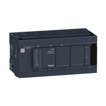 Picture of logic controller, Modicon M241, 40 IO, transistor, PNP
