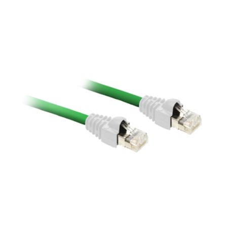 Picture of Ethernet ConneXium cable - shielded twisted pair - 2 x rugged RJ45 - UL - 3 m