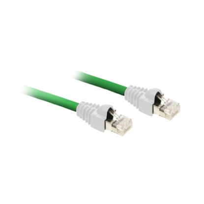 Picture of Ethernet ConneXium cable - shielded twisted pair - 2 x rugged RJ45 - UL - 1 m