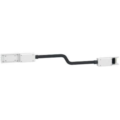 Picture of Flexible length, Canalis KN, 40/63/100A, edgewise, 3L+N+PE, fixed length 3m, white RAL9001