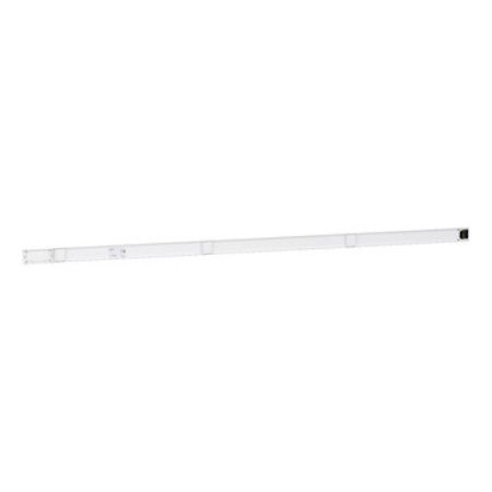 Picture of Straight distribution length, Canalis KN, standard, aluminium, 40A, 3L+N+PE, fixed length 3m, 3 outlets, RAL9001