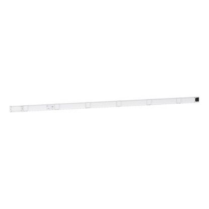 Picture of Straight distribution length, Canalis KN, standard, aluminium, 40A, 3L+N+PE, fixed length 3m, 6 outlets, RAL9001
