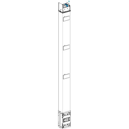 Picture of Vertical distribution length, Canalis KSA630, aluminium, 630A, fixed length 2m, 3 outlets, 3L+N+PE, white RAL9001