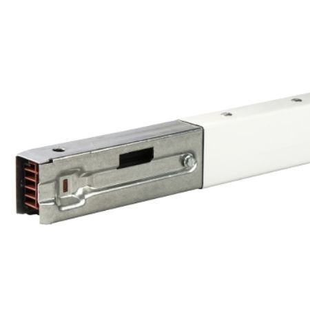 Picture of Straight length, Canalis KBA, 25A, 1 circuit, L+N+PE, 5 outlets, 3m, white RAL9003