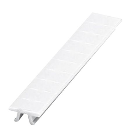 Picture of Marking strip, Linergy TR, clip in type, 6mm, printed characters 31 to 40, printed horizontal, white, Set of 10