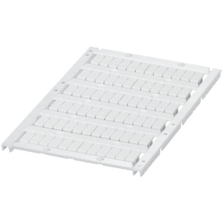Picture of Linergy, Marking card, Linergy TR, with 6 strips, 5mm, unprinted, 72 characters, white, Set of 10