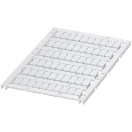 Picture of Marking card, Linergy TR, with 6 strips, 6mm, unprinted, 60 characters, white, Set of 10